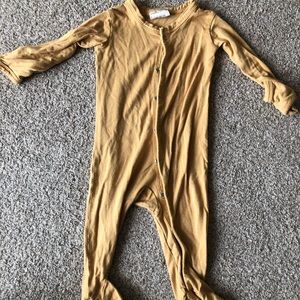 Mustard onesie